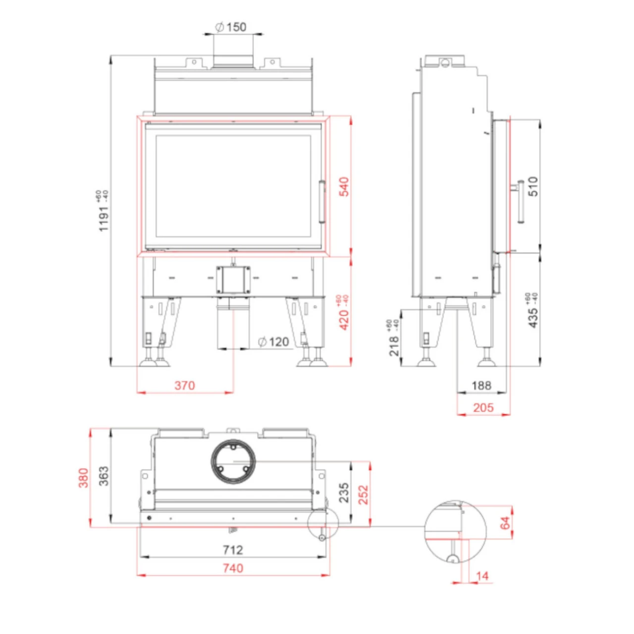 Feel 7 Kamineinsatz 7kW Für Niedrigenergiehäuser 6 Feel 7 Kamineinsatz 7kW Für Niedrigenergiehäuser – Bild 4