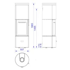 Solitherm Thermotte Speicher-Kaminofen Creme 6kW DIBT 17 Solitherm Thermotte Speicher-Kaminofen Creme 6kW DIBT -Derofenfuchs Verkäufe kaminofen cera solitherm beton masse 1280x1280 1