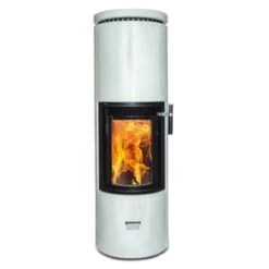 Solitherm Thermotte Speicher-Kaminofen Roh Beton 6kW DIBT