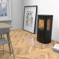 Mondo 3G Panorama Kaminofen Schwarz 5kW -Derofenfuchs Verkäufe kaminofen mondo 3g int 1280x1280