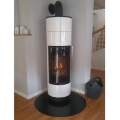 Delia Extra Kaminofen Mit Weißen Kacheln 7kW -Derofenfuchs Verkäufe kaminofen delia keramik extra weiss kundenbild1 1280x1280 1