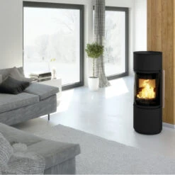 Akono Midi 180° Panorama Kaminofen 7 KW Schwarz -Derofenfuchs Verkäufe koppe akono midi schwarz int2 1280x1280