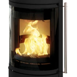 Akono Midi 180° Panorama Kaminofen 7 KW Schwarz -Derofenfuchs Verkäufe koppe akono midi schwarz mitte 1280x1280