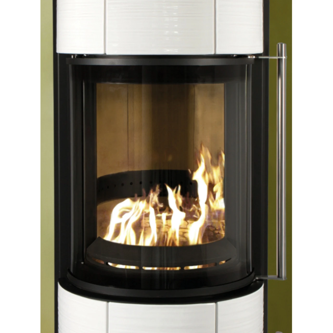 Nexus Aqua 180° Panorama Wasser Kaminofen 7+4 KW Weiß Kacheln 4 Nexus Aqua 180° Panorama Wasser Kaminofen 7+4 KW Weiß Kacheln – Bild 3