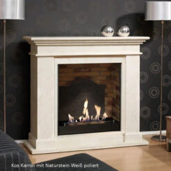 Kos Bioethanol Kamin Weiß Naturstein Mit Steindekor Und Medaillon -Derofenfuchs Verkäufe kos weiss poliert medaillon textXg7wy5nOXVDqV 1280x1280