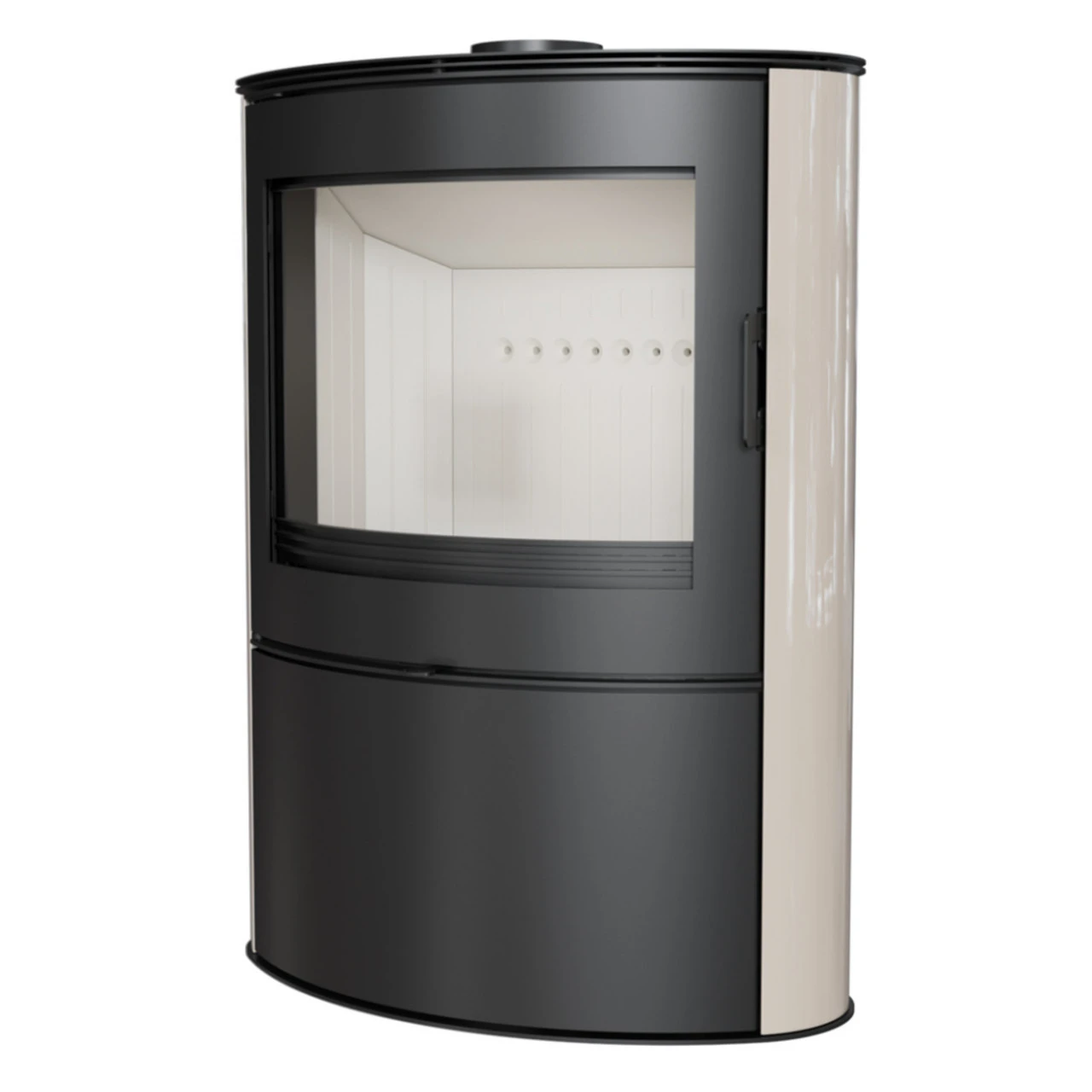 Koza AB/S/2 Kaminofen 10kW Mit Creme Kacheln 5 Koza AB/S/2 Kaminofen 10kW Mit Creme Kacheln – Bild 3