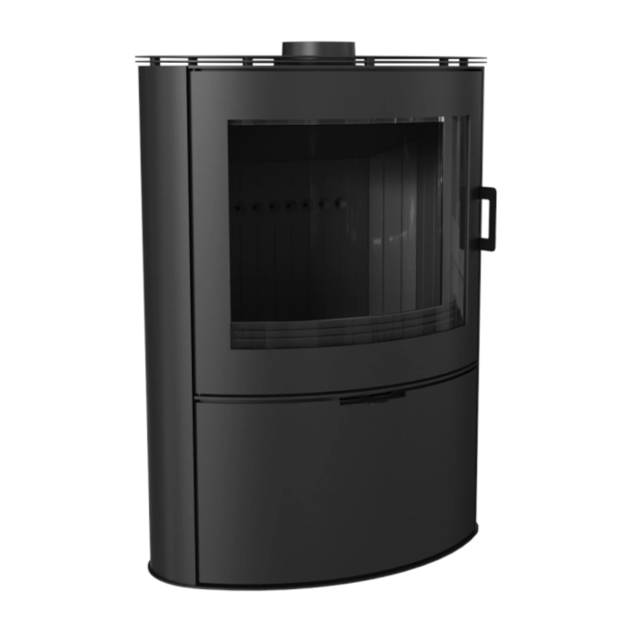 Koza AB/S/2 Black Edition Kaminofen Stahl 10kW 3 Koza AB/S/2 Black Edition Kaminofen Stahl 10kW