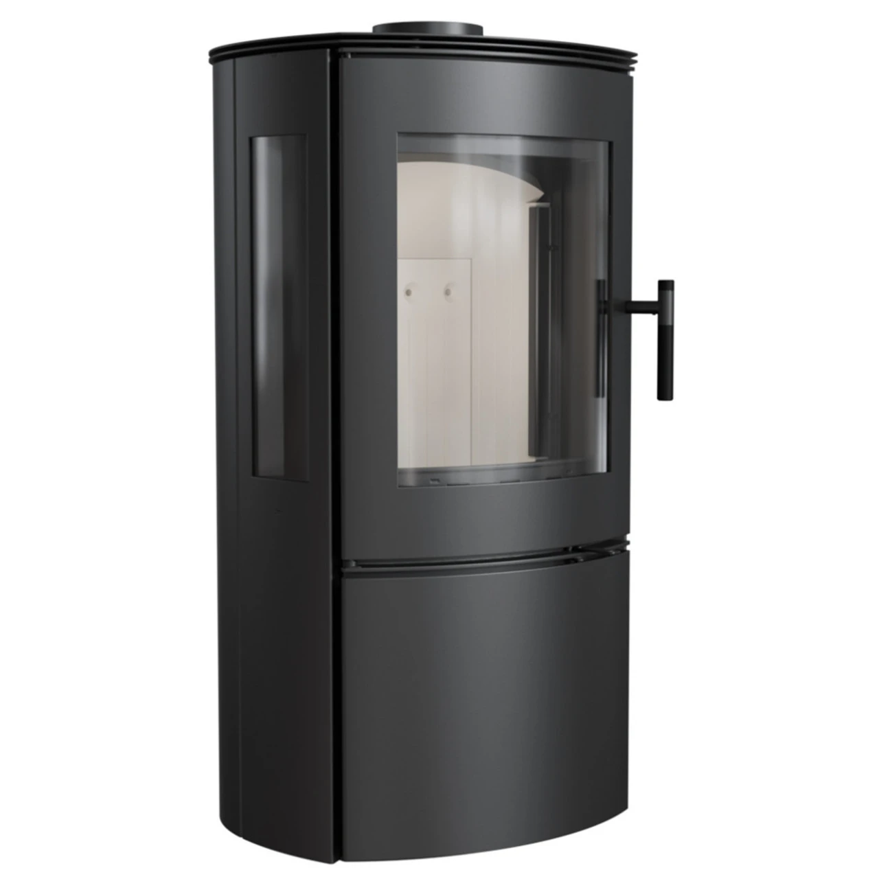 Falcon View Panorama Kaminofen 10kW Mit 3 Sichtscheiben 3 Falcon View Panorama Kaminofen 10kW Mit 3 Sichtscheiben