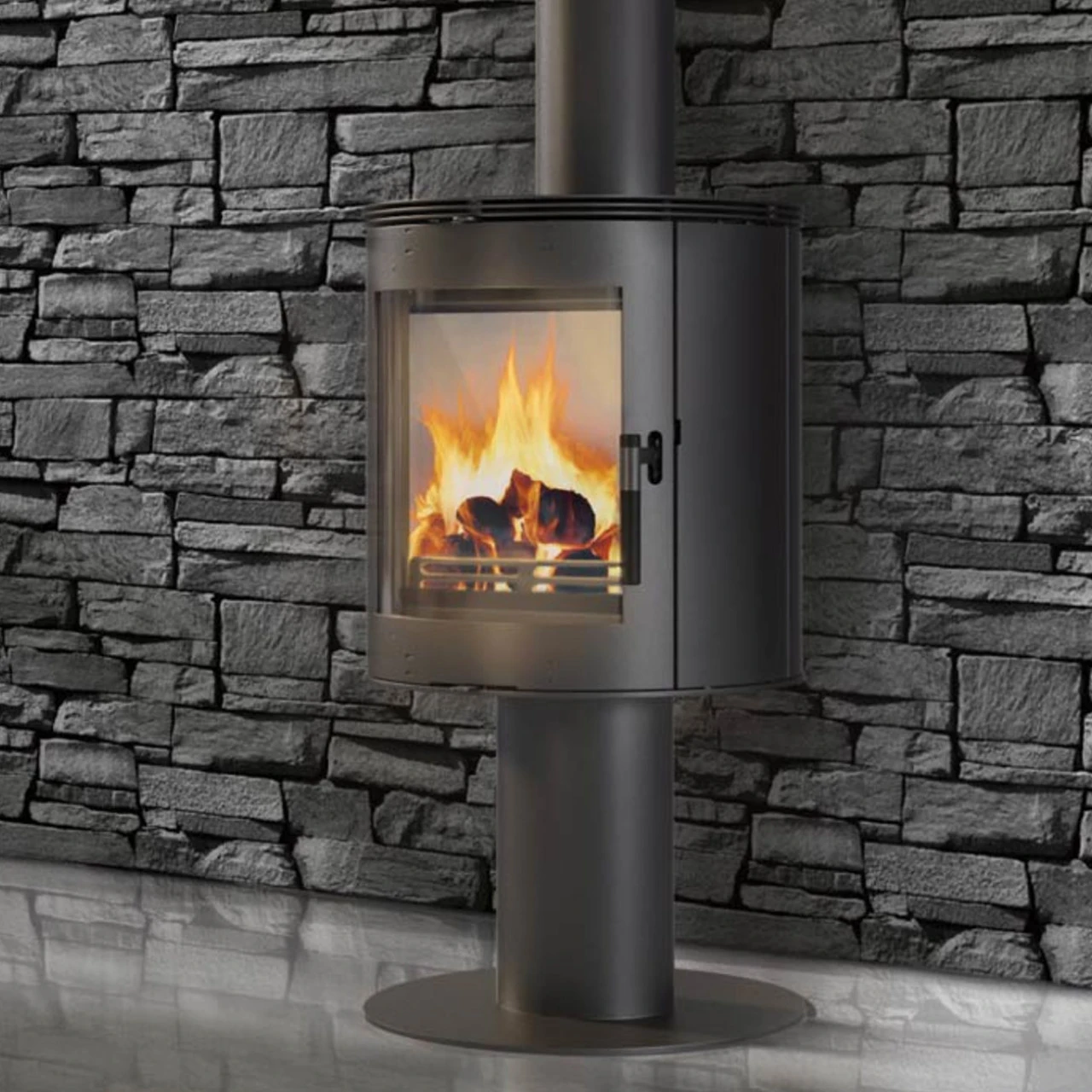 Kaminofen Koza Orbit Mit 7 KW 7 Kaminofen Koza Orbit Mit 7 KW – Bild 5