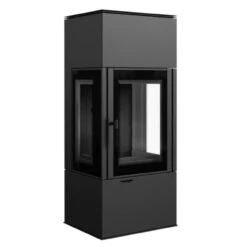 Thor View Black Edition Panorama Kaminofen 8kW 3 Sichtscheiben -Derofenfuchs Verkäufe kratki thor view black kaminofen panorama web3 1280x1280