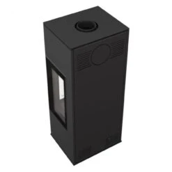 Thor View Black Edition Panorama Kaminofen 8kW 3 Sichtscheiben -Derofenfuchs Verkäufe kratki thor view black kaminofen panorama web4 1280x1280