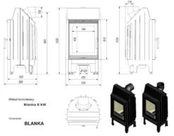 Blanka 8 Warmluft Kamineinsatz 8kW 21 Blanka 8 Warmluft Kamineinsatz 8kW -Derofenfuchs Verkäufe kratki blanka 8 masse 1280x1280