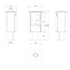 Koza AB/S/N/K 8kW Kaminofen Weiße Kacheln 16 Koza AB/S/N/K 8kW Kaminofen Weiße Kacheln -Derofenfuchs Verkäufe kratki kamin koza ab s n k masse 1280x1280
