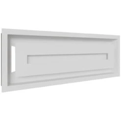 Design Lüftungsgitter / Revisionsgitter Wind Weiß
