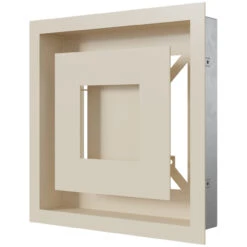 Design Lüftungsgitter / Revisionsgitter Wind Creme -Derofenfuchs Verkäufe kratki l ftungsgitter wind 22x22 creme2 1280x1280