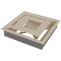 Design Lüftungsgitter / Revisionsgitter Wind Creme -Derofenfuchs Verkäufe kratki l ftungsgitter wind 22x22 creme4 1280x1280