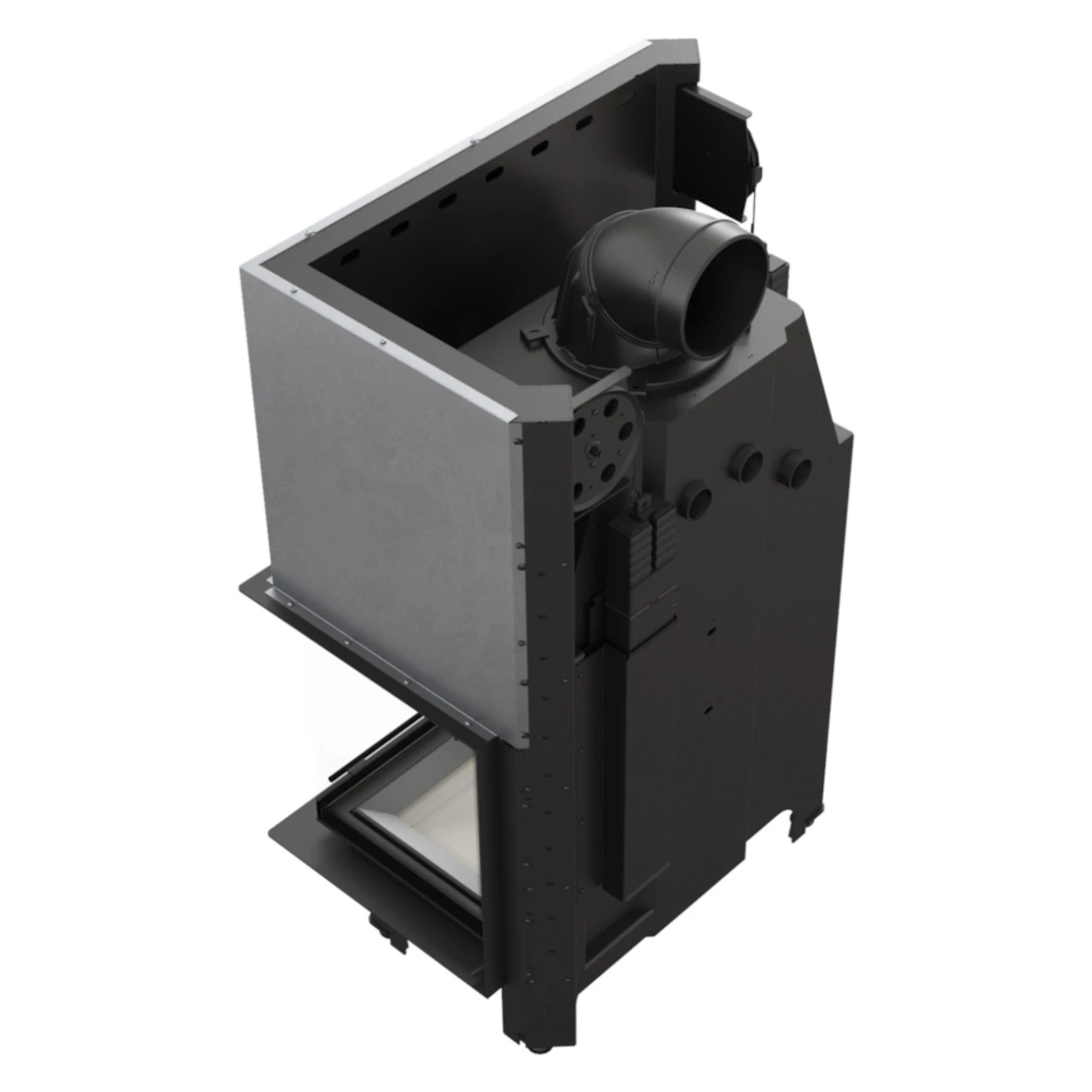 MBA17 Warmluft-Kamineinsatz Rechtsverglast 17kW Mit Hebetür 6 MBA17 Warmluft-Kamineinsatz Rechtsverglast 17kW Mit Hebetür – Bild 4