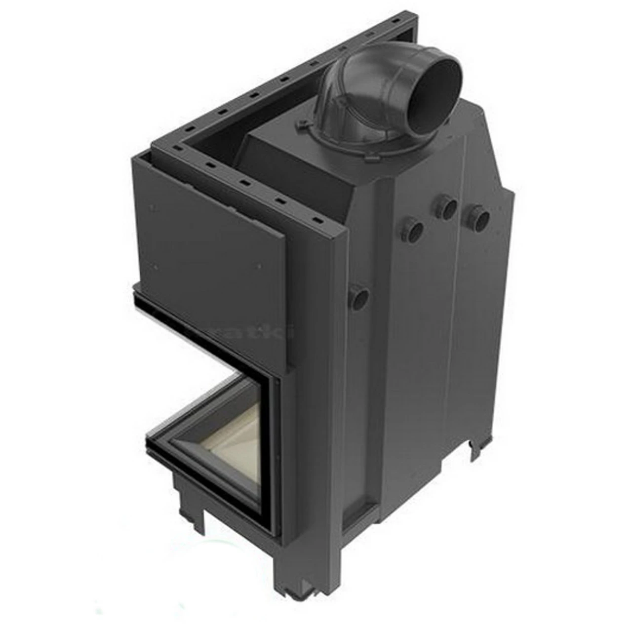 MBA17 Warmluft-Eckkamineinsatz 17kW Rechtsverglast 5 MBA17 Warmluft-Eckkamineinsatz 17kW Rechtsverglast – Bild 3