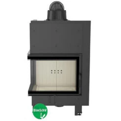 MBZ13 Warmluft Kamineinsatz 13kW Linksverglast -Derofenfuchs Verkäufe kratki mbz links front 1280x1280