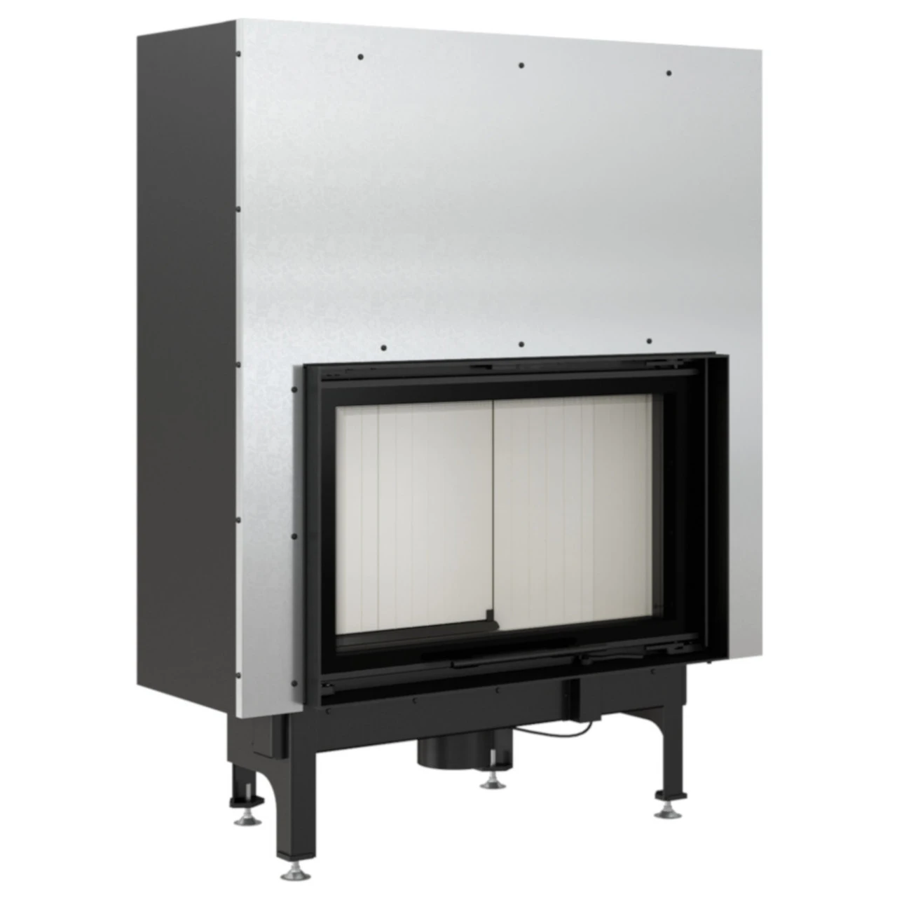 Nadia 12 Warmluft Kamineinsatz 12kW Mit Hebetür 4 Nadia 12 Warmluft Kamineinsatz 12kW Mit Hebetür – Bild 2