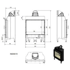 Nadia 13 Warmluft Kamineinsatz 13kW -Derofenfuchs Verkäufe kratki nadia 13 masseGh4lZkMyvjujz 1280x1280