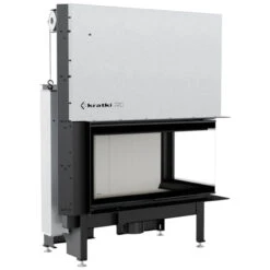 Nadia 14 Warmluft Kamineinsatz 14kW Hebetür Rechts Verglast -Derofenfuchs Verkäufe kratki nadia 14 rechts seite 1280x1280