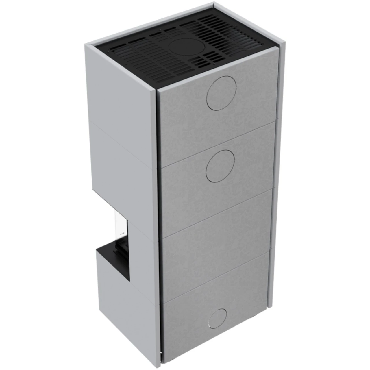 Easy Box NBC 7 Panorama Kaminbausatz Weiß 7kW 7 Easy Box NBC 7 Panorama Kaminbausatz Weiß 7kW – Bild 5