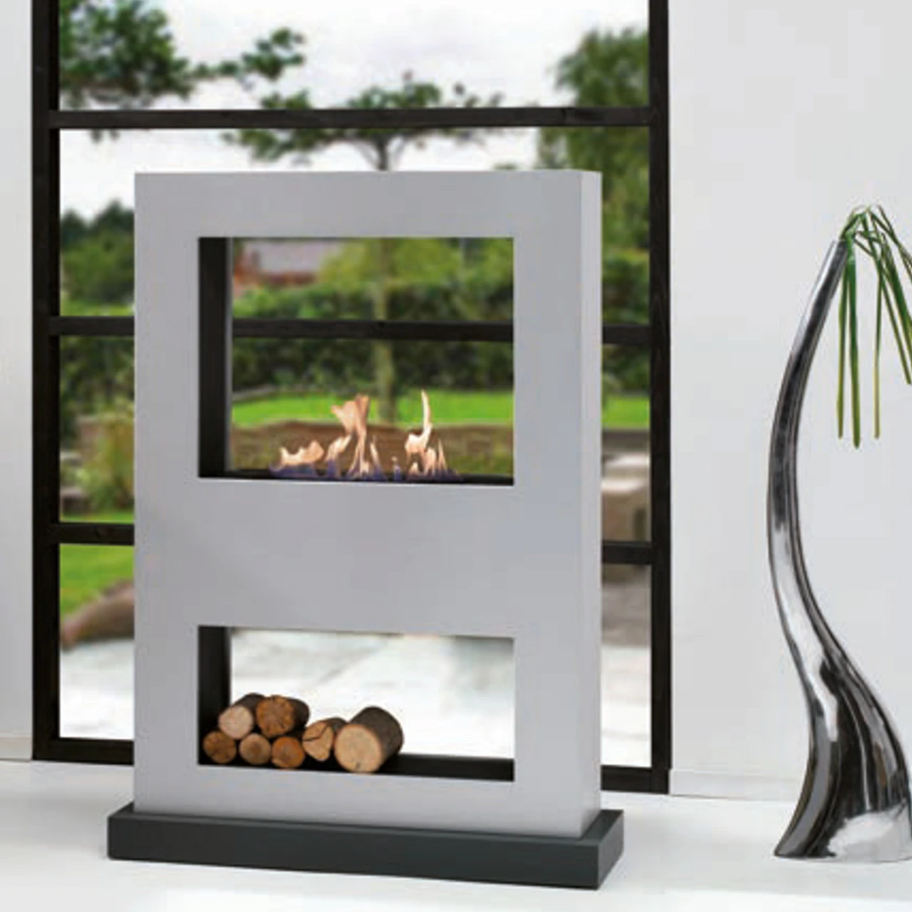 Lasize Ethanolkamin Tunnelkamin Weiß Mit Keramik Brenner 5 Lasize Ethanolkamin Tunnelkamin Weiß Mit Keramik Brenner – Bild 3