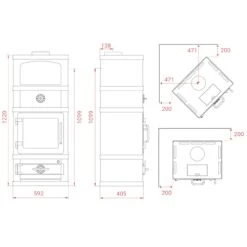 Lotus 2080 Speckstein Kaminofen Mit Warmhaltefachtür 8kW Schwarz -Derofenfuchs Verkäufe lotus kaminofen 2080 warmhaltefach masse 1280x1280