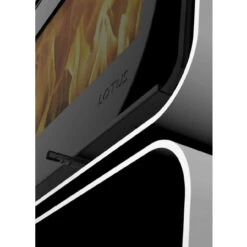 Living Cube Designer Kaminofen 7kW -Derofenfuchs Verkäufe lotus living cube weiss detail 1280x1280