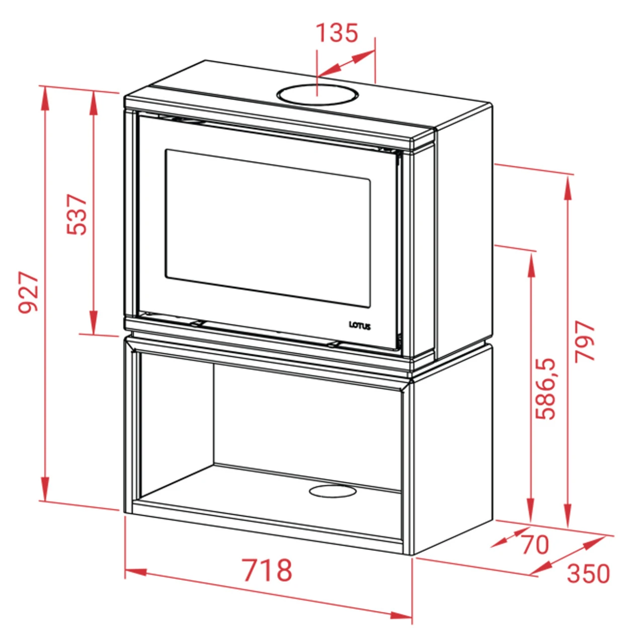 Style 370 Speckstein 6kW Kaminofen 8 Style 370 Speckstein 6kW Kaminofen – Bild 6