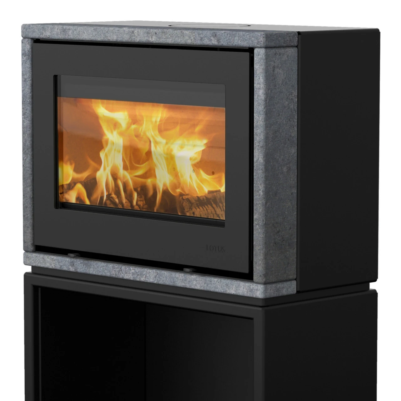 Style 370 Speckstein 6kW Kaminofen 4 Style 370 Speckstein 6kW Kaminofen – Bild 2