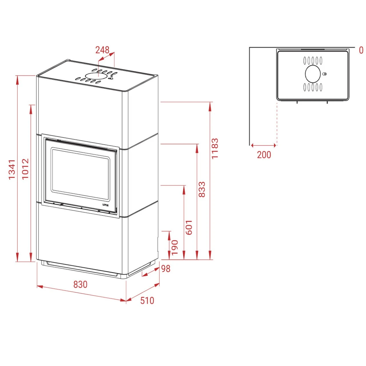Beto 470 Magic Beton Speicher-Kaminbausatz 6kW 9 Beto 470 Magic Beton Speicher-Kaminbausatz 6kW – Bild 7