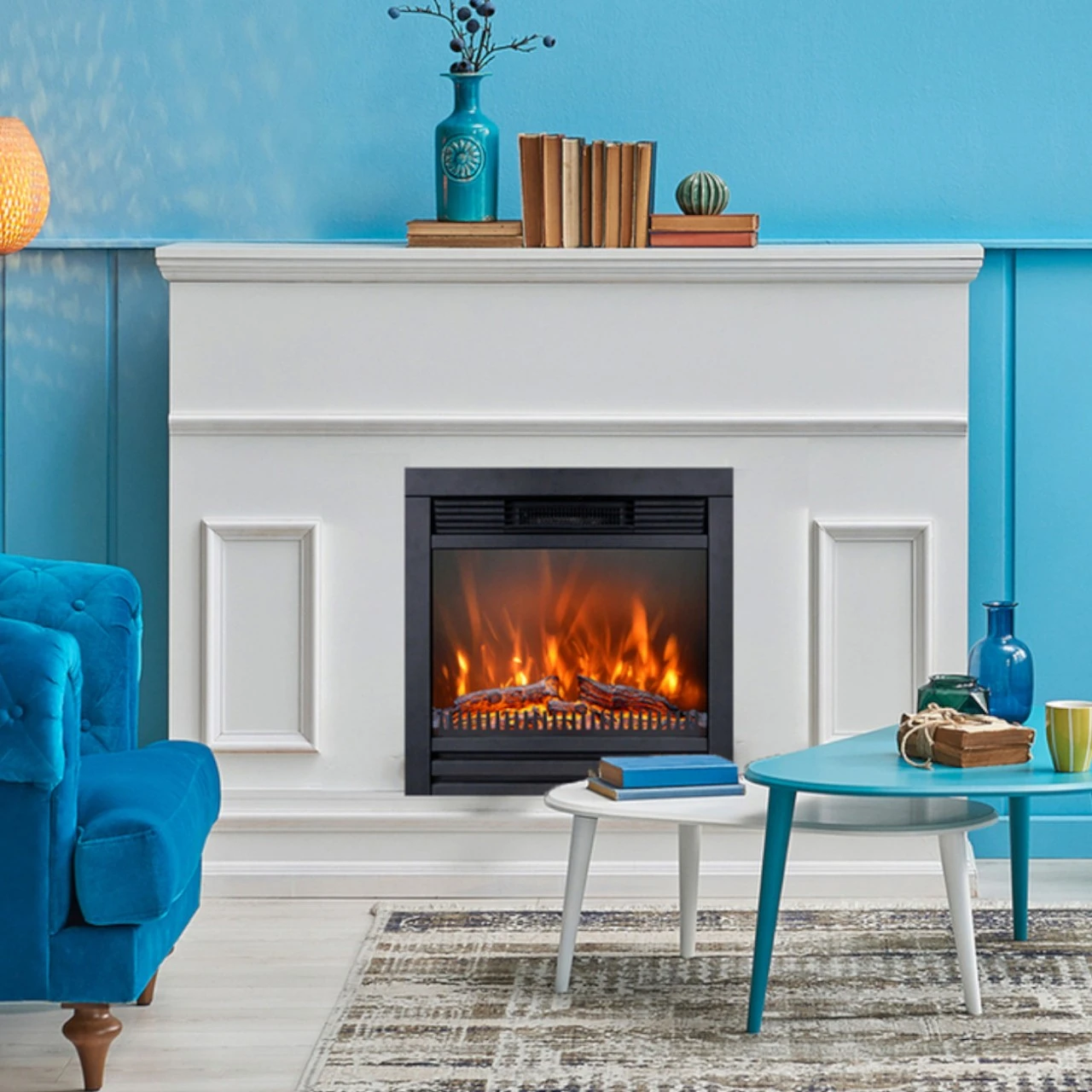 Lucius LED Kamineinsatz Einbaukamin 5 Lucius LED Kamineinsatz Einbaukamin – Bild 3