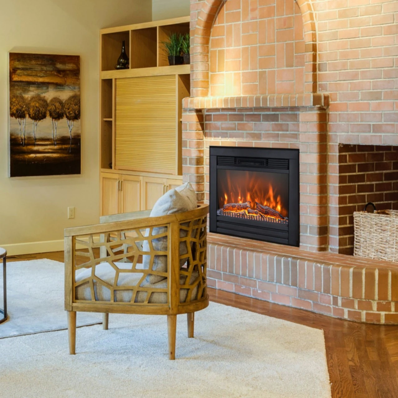 Lucius LED Kamineinsatz Einbaukamin 4 Lucius LED Kamineinsatz Einbaukamin – Bild 2