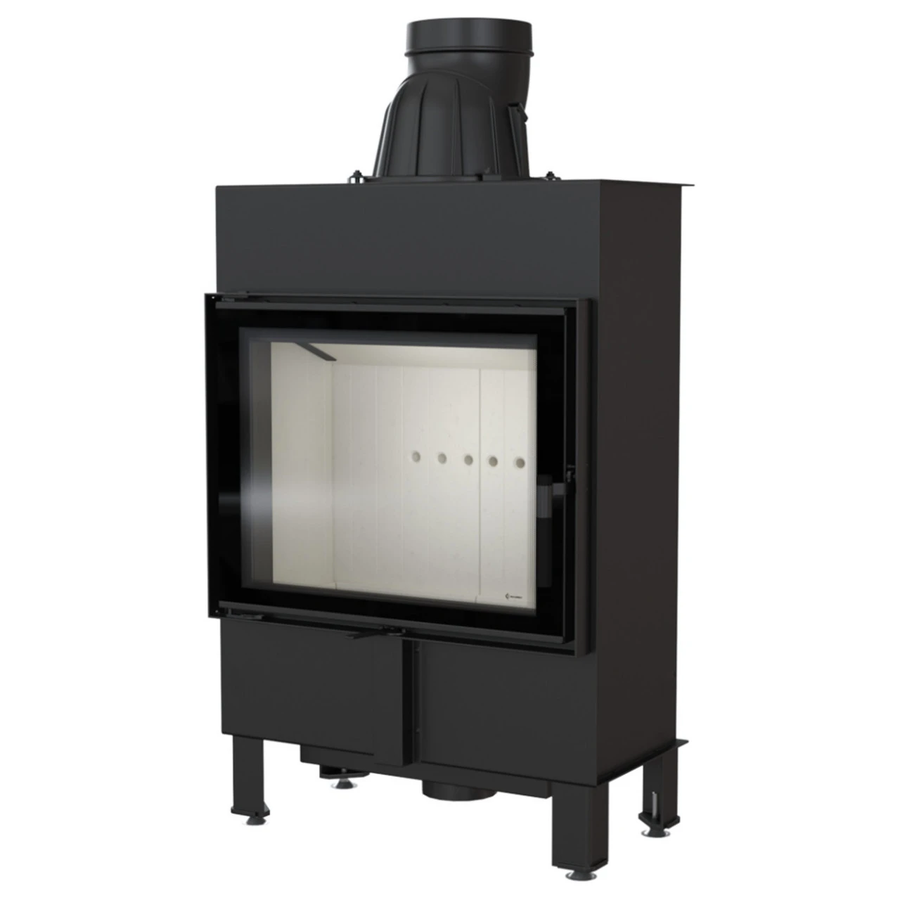 Lucy 12 Slim Warmluft Kamineinsatz 8kW 4 Lucy 12 Slim Warmluft Kamineinsatz 8kW – Bild 2