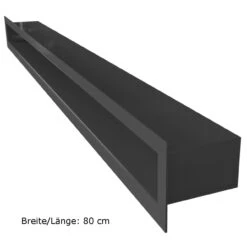 Luftleiste TUNNEL Graphit Verschiedene Größen 15 Luftleiste TUNNEL Graphit Verschiedene Größen -Derofenfuchs Verkäufe luft 9 80 graphit 1280x1280