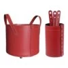 Lycad Designer Kaminbesteckset Und Holzkorb Rot -Derofenfuchs Verkäufe lycad holzkorb kaminbesteck set rot web1 1280x1280