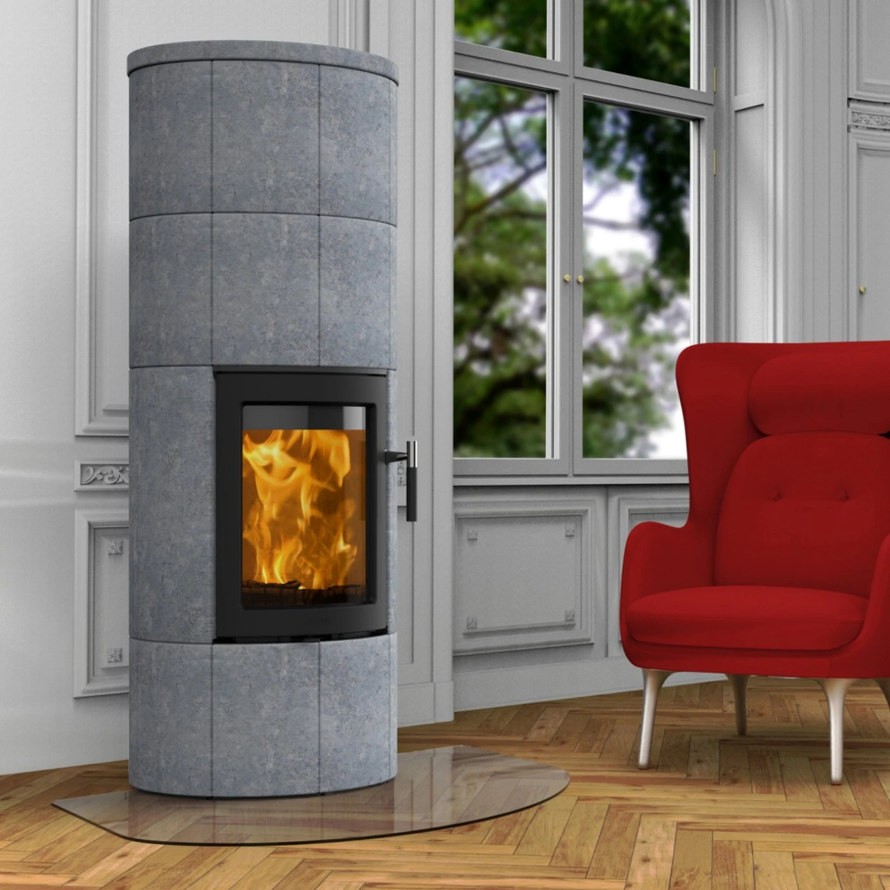 Maestro 2 Speckstein Speicher-Kaminofen 6kW 3 Maestro 2 Speckstein Speicher-Kaminofen 6kW