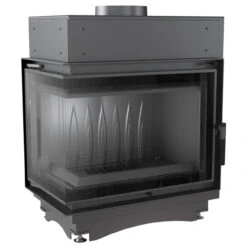 Maja Deco Gusseiserner 8kW Eckkamineinsatz Linksverglast