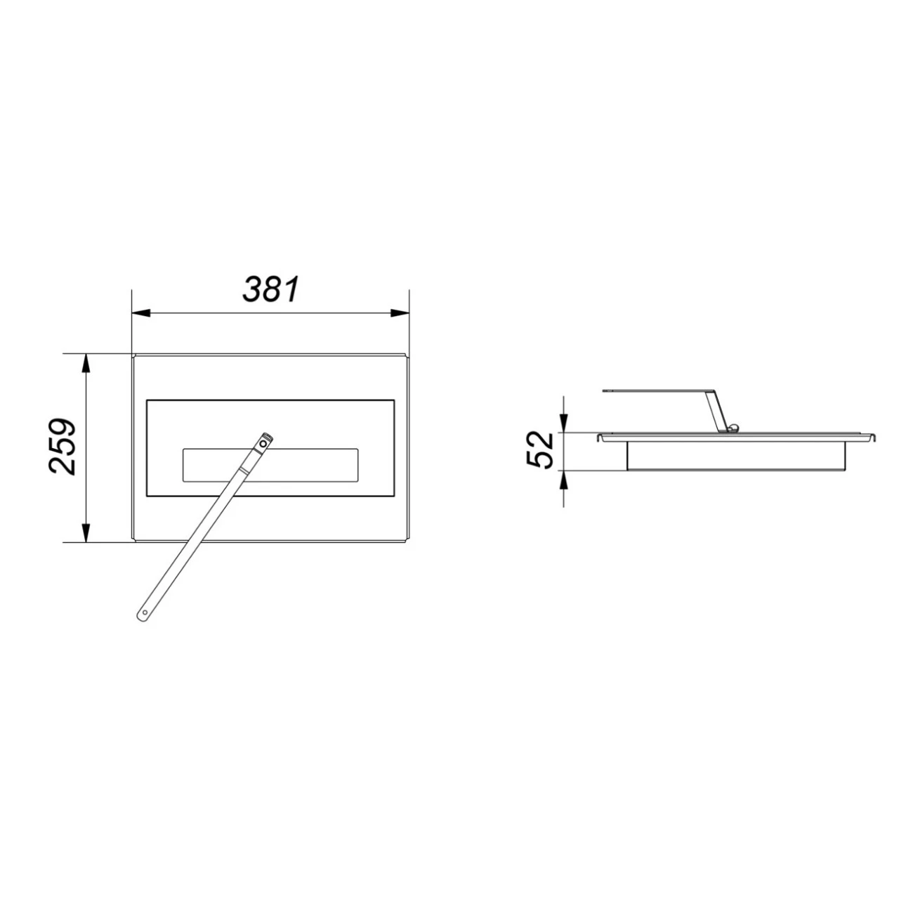 SIMPLE 8 Gusseiserner Kamineinsatz 8kW Rechts Verglast 12 SIMPLE 8 Gusseiserner Kamineinsatz 8kW Rechts Verglast – Bild 10