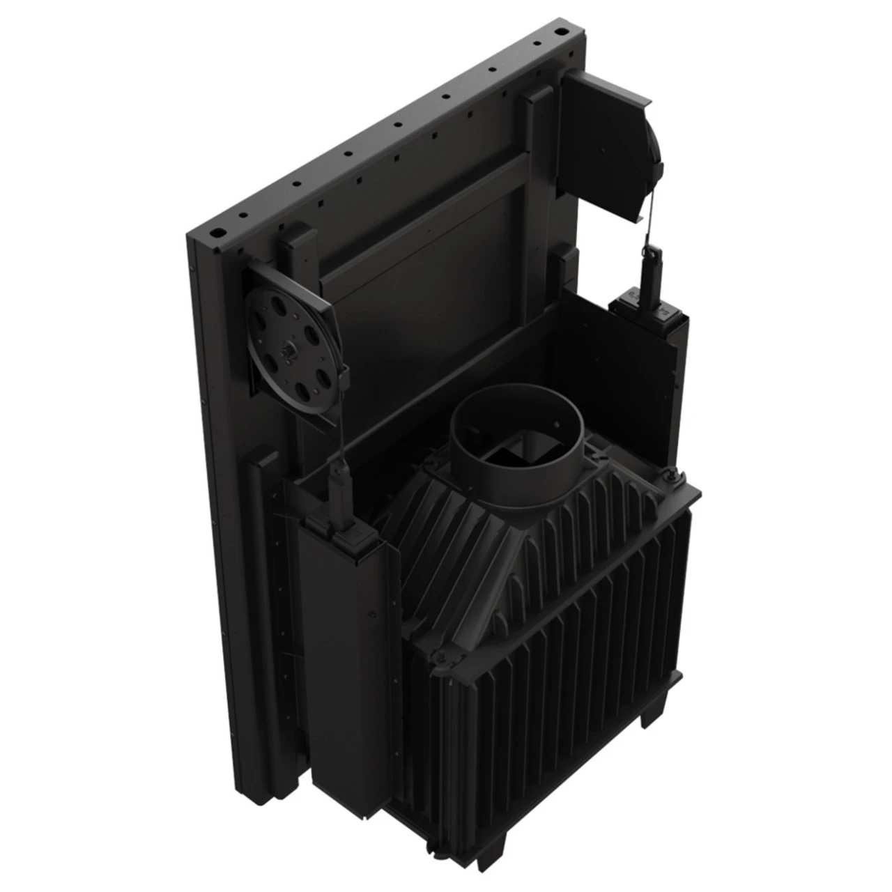 Maja Gusseiserner Kamineinsatz 8kW Hebetür 6 Maja Gusseiserner Kamineinsatz 8kW Hebetür – Bild 4