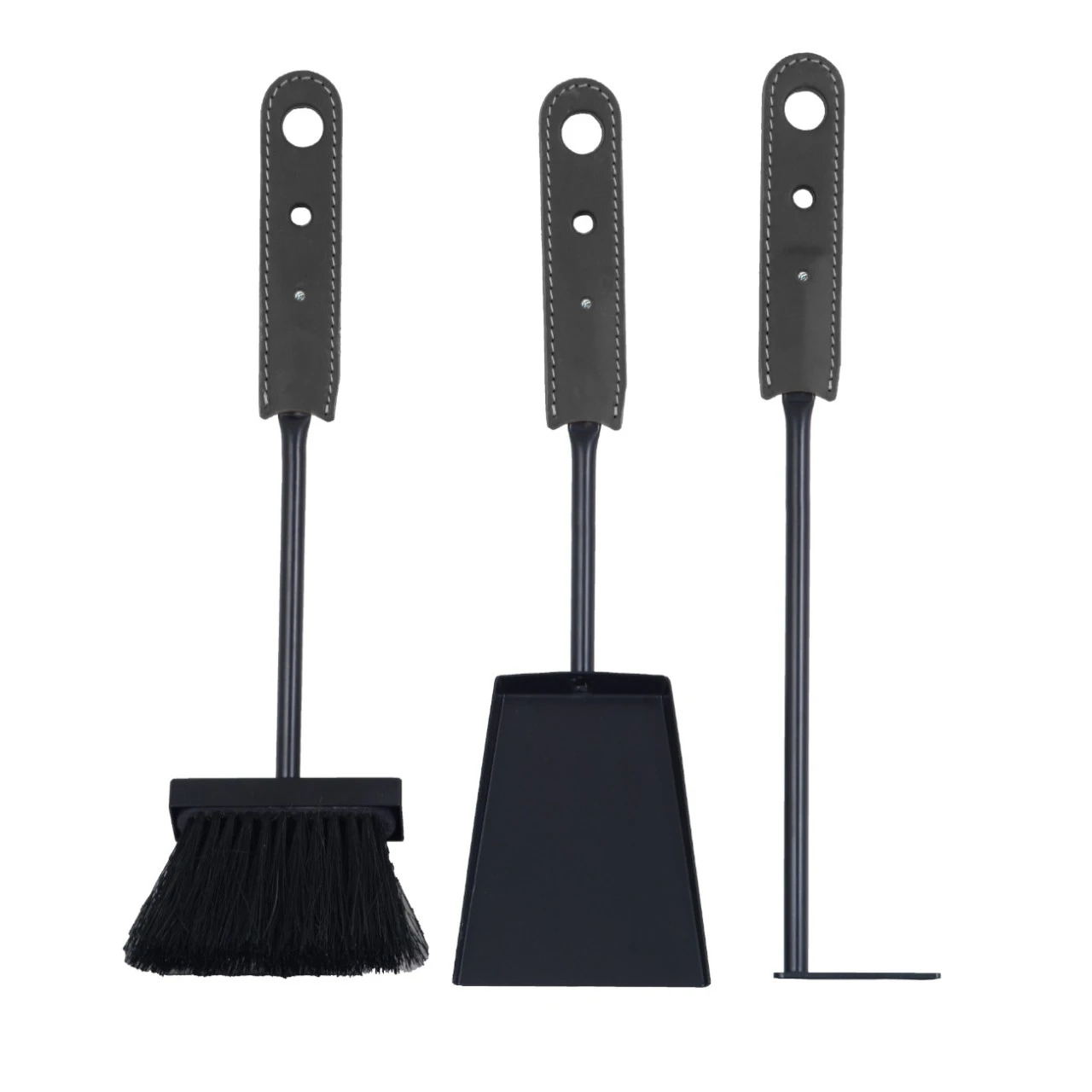 Lycad Designer Kaminbesteckset Und Holzkorb Schwarz 5 Lycad Designer Kaminbesteckset Und Holzkorb Schwarz – Bild 3