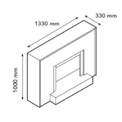 Marvik Levico LED Elektrischer Kamin -Derofenfuchs Verkäufe marvik weiss trivero70 led kamin elektrischer kamin masse 1280x1280