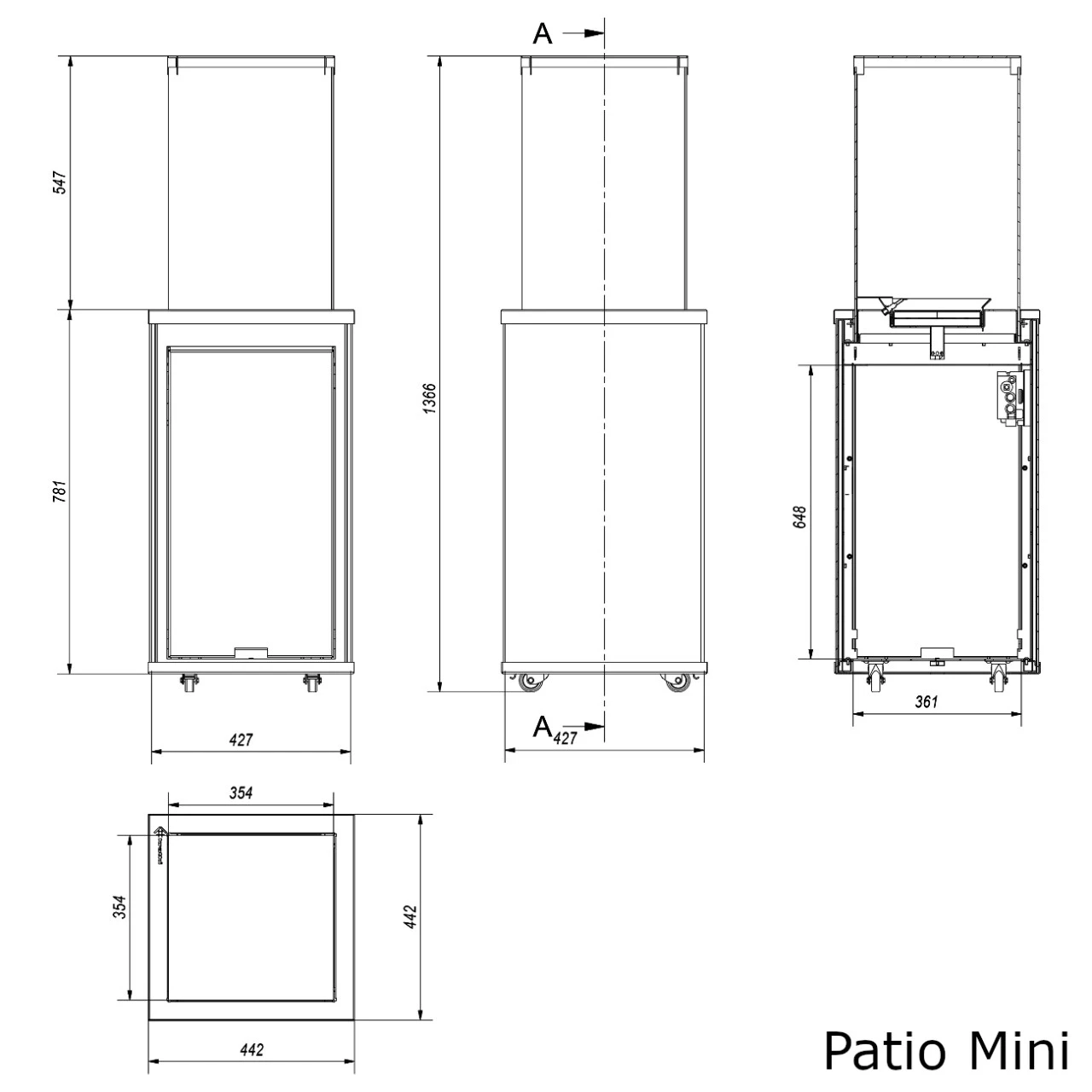 Patio Filo Ghisa Gasheizpilz Gasheizstrahler Gaskamin 15 Patio Filo Ghisa Gasheizpilz Gasheizstrahler Gaskamin – Bild 13