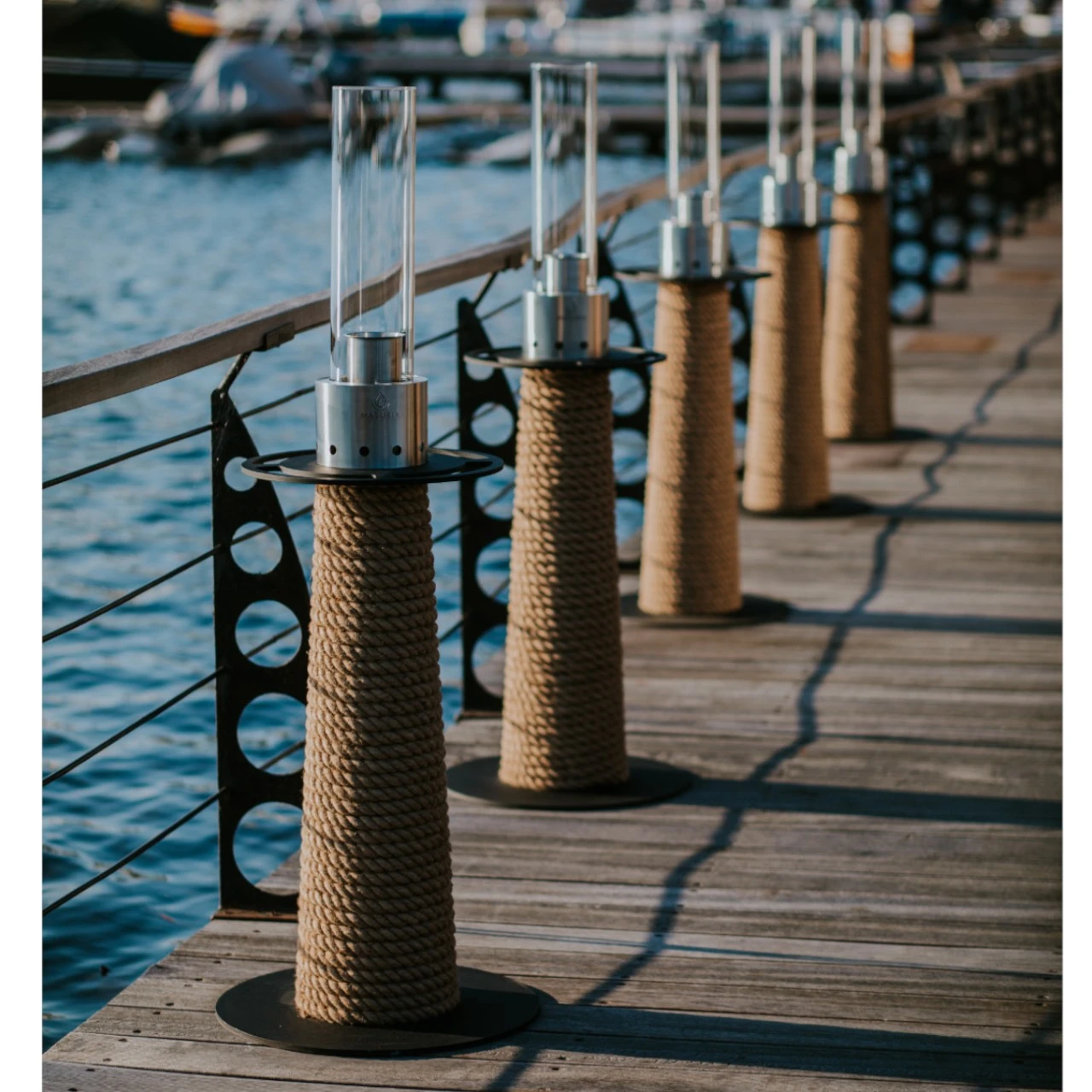 Juno Bio-Ethanol Lampe Schwarz 9 Juno Bio-Ethanol Lampe Schwarz – Bild 7