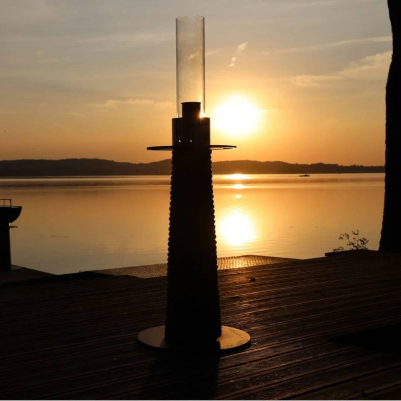 Juno Bio-Ethanol Lampe Schwarz 14 Juno Bio-Ethanol Lampe Schwarz – Bild 12