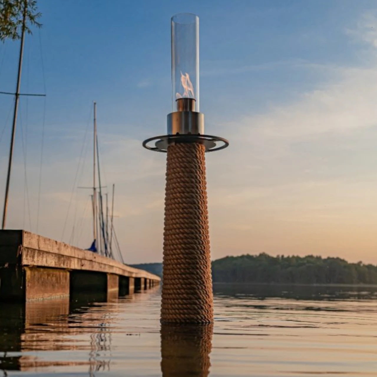 Juno Bio-Ethanol Lampe Schwarz 16 Juno Bio-Ethanol Lampe Schwarz – Bild 14