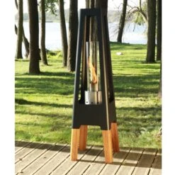 Nexo Bio-Ethanol Outdoor Lampe Schwarz -Derofenfuchs Verkäufe masuria ethanol m lampe klassisch schwarz terrassenstrahler web1 1280x1280