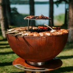 Juno 1000 Gartenkamin Plancha Grill Cortenstahl -Derofenfuchs Verkäufe masuria juno 800 gartenkamin grill cortenstahl web2 1280x1280 1